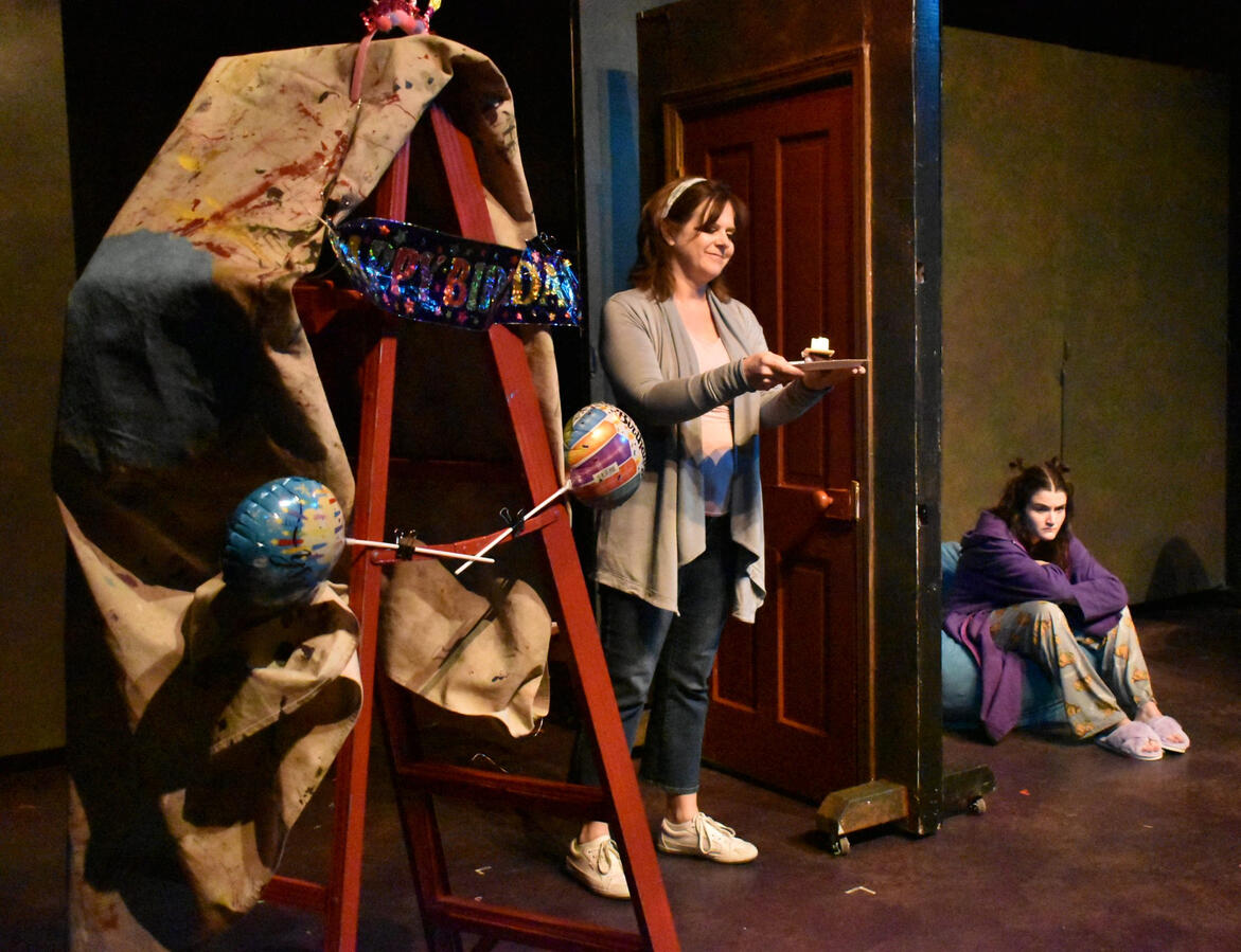 "Eighteen" at Milibo Art Theatre (Featuring Kara Caroll and Sheridan Singer; Directed by Jane Fromme)