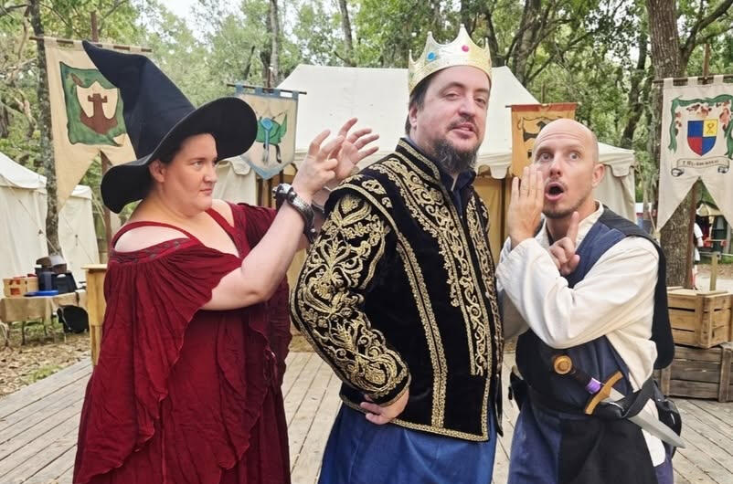 "Faire" at Playwrights' Roundtable (Featuring Cinna Ducker, Rob Del Medico, and Bryan Bindman; Directed by David Strauss)